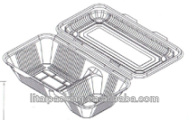 TTF-780A Baki telur PET Full-Automatic Plastik Mesin Thermoforming